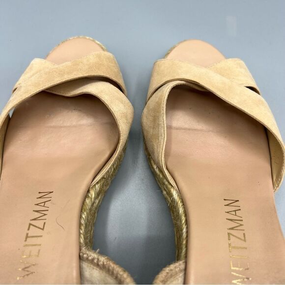 Stuart Weitzman Mirela II Espadrille Wedge Sandal - Picture 7 of 8